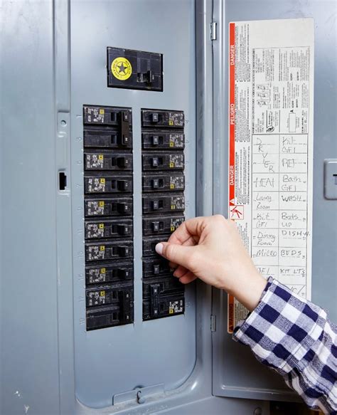 electricity breaker box|electrical panel with 12 breakers.